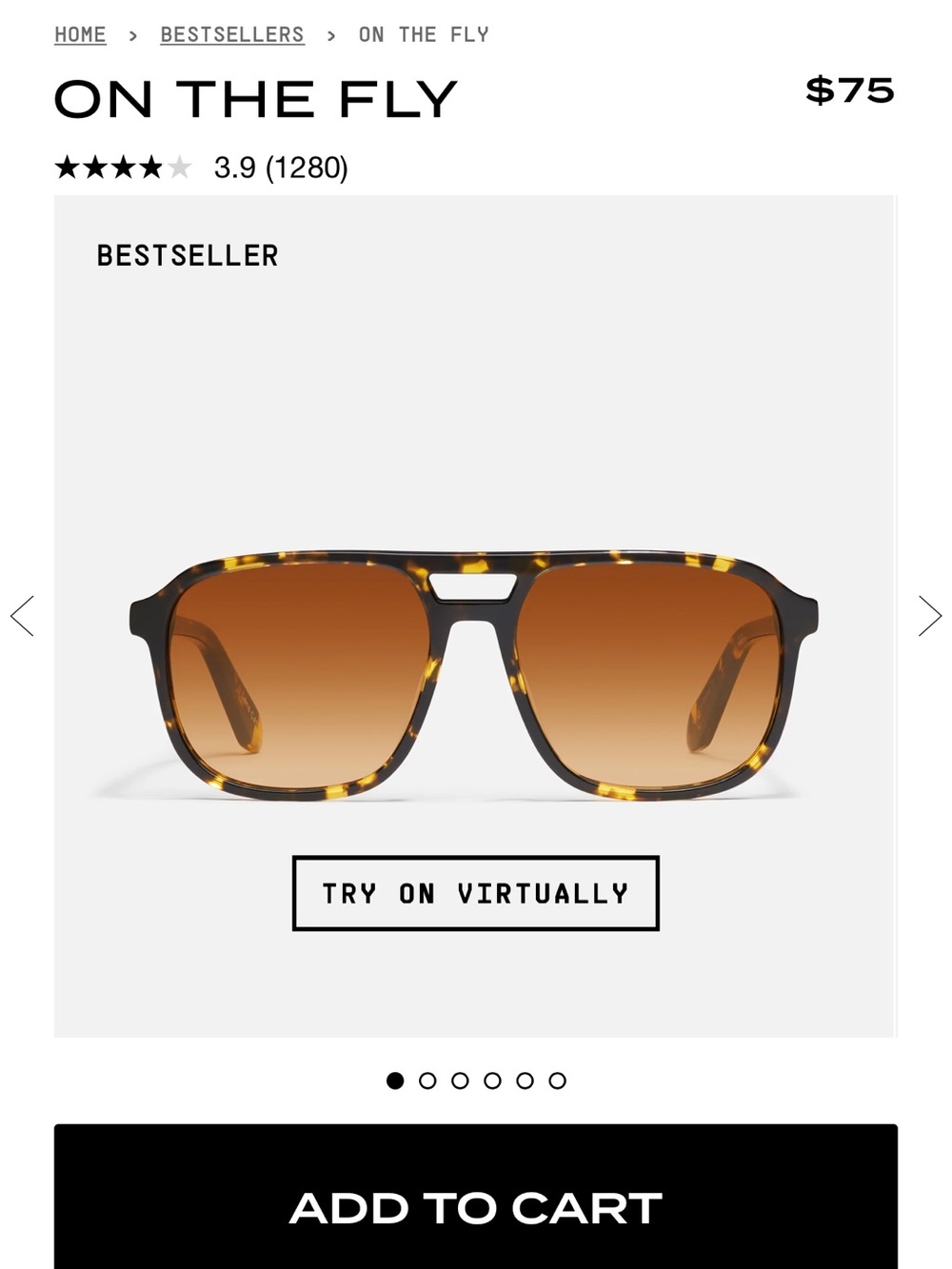 Women’s Quay Tortoiseshell Sunglasses - Brown Lenses
